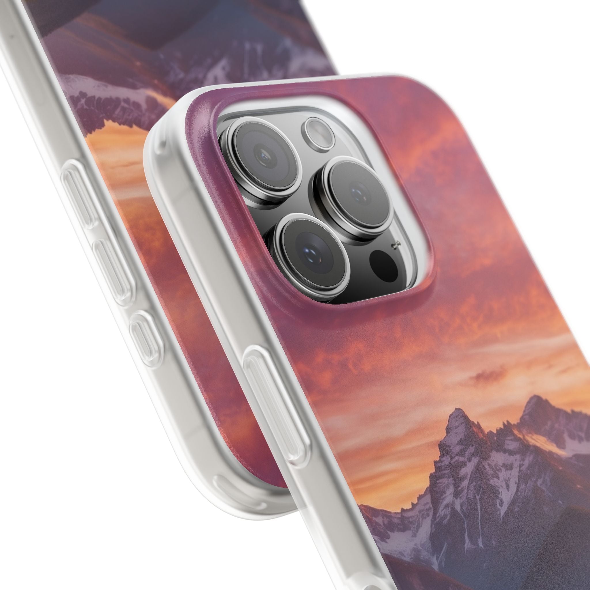 Snowcap Bloom iPhone 16 Pro Case - Soft