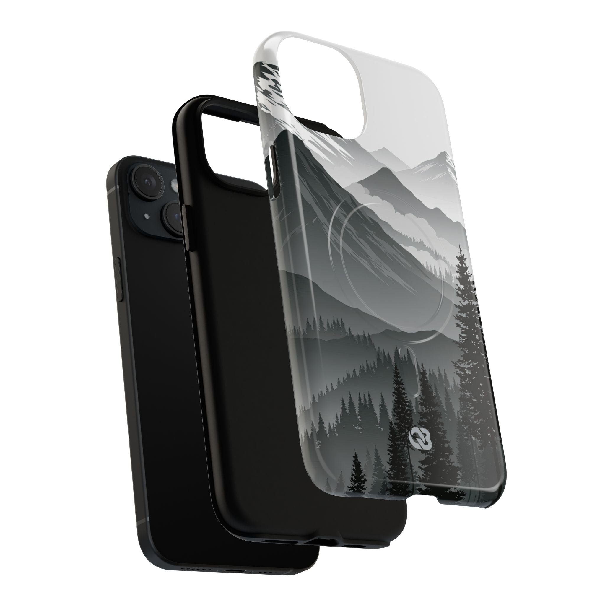 Grey Tough 2.0 Magsafe Phone Case for iPhone - Granite Ridge Mist