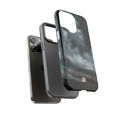 Shadowed Pine Mist · Tough Phone Case for iPhone · Black