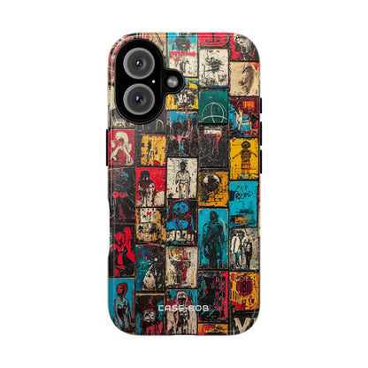 Figured Grid iPhone 16 Case - Tough - CASE•BOB