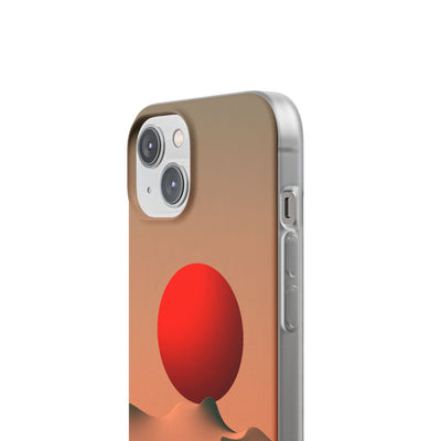Crimson Sol Ridge · Lite Phone Case for iPhone ·  Red