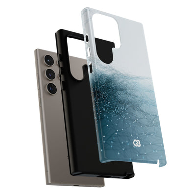 Teal Tough Phone Case for Samsung - Arctic Pulse Mesh