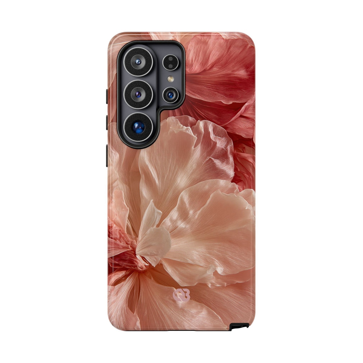 Blush Silk Bloom · Tough Phone Case for Samsung · Pink