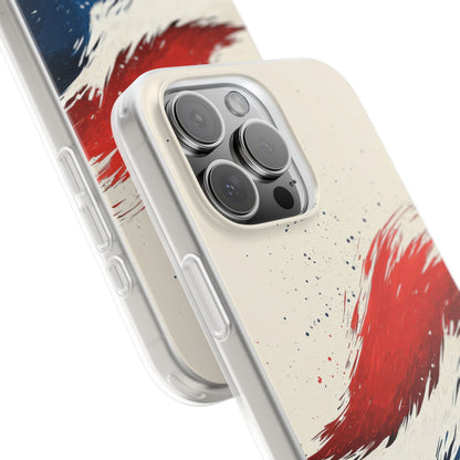 Red Surge iPhone 16 Pro Max Case - Soft