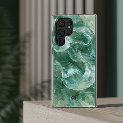 Translucent Aqua Flow · Lite Phone Case for Samsung · Teal