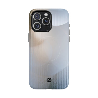White Tough 2.0 Magsafe Phone Case for iPhone - Frosted Ribbed Sphere