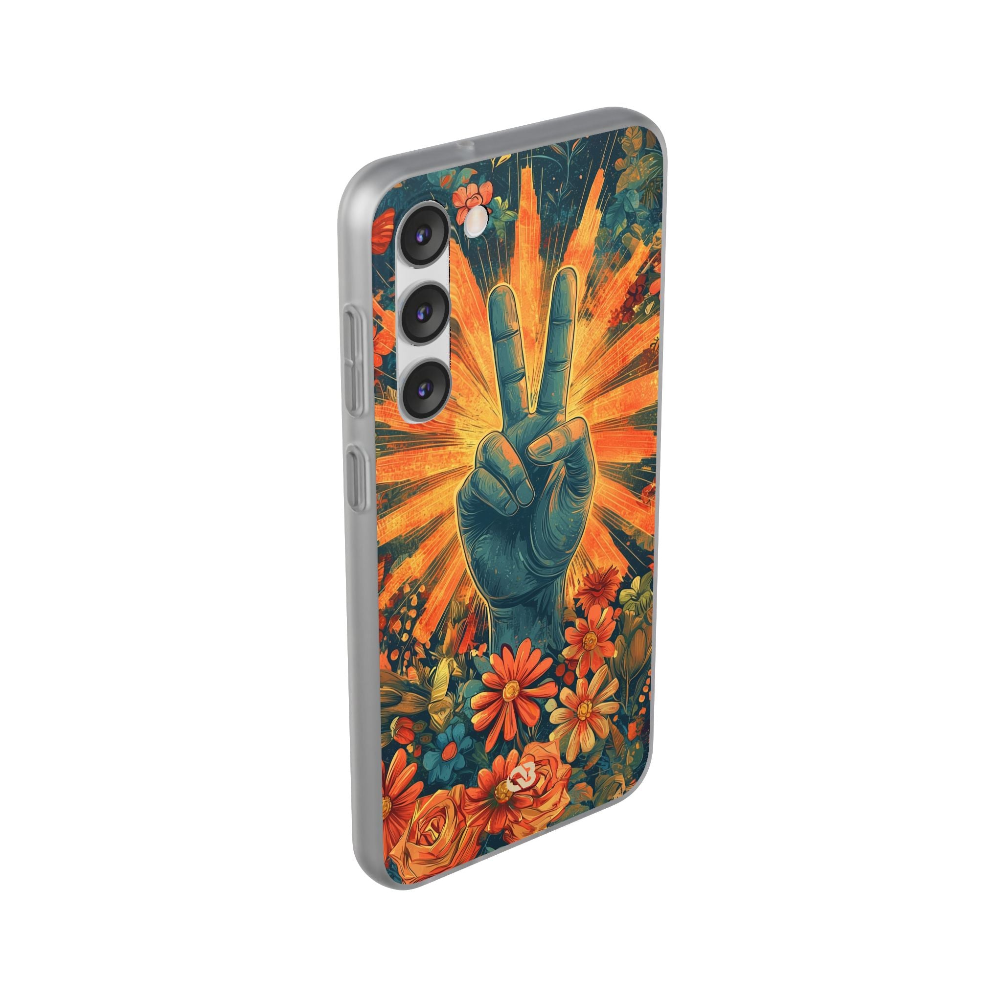 Radiant Peace Bloom · Soft Phone Case for Samsung