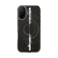 Black Impact MagSafe Phone Case for iPhone - Obsidian Orbital Signal