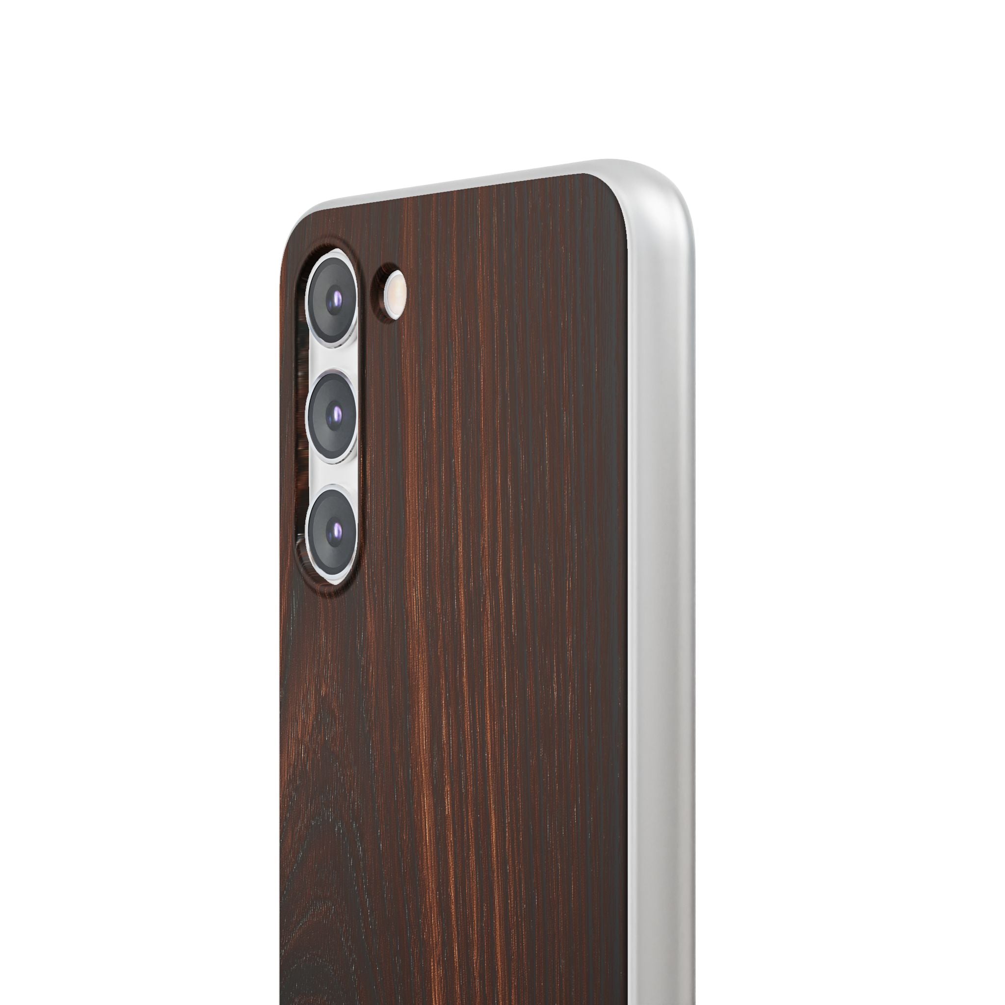 Brown Lite Phone Case for Samsung - Burnished Mahogany Grain