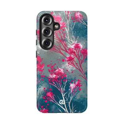 Cyber Blossom · Tough Phone Case for Samsung · Teal