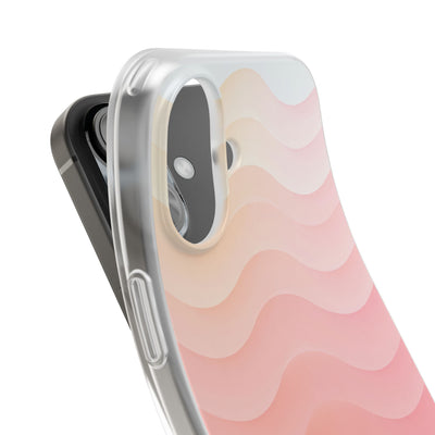 Blush Horizon Waves · Lite Phone Case for iPhone ·  Pink