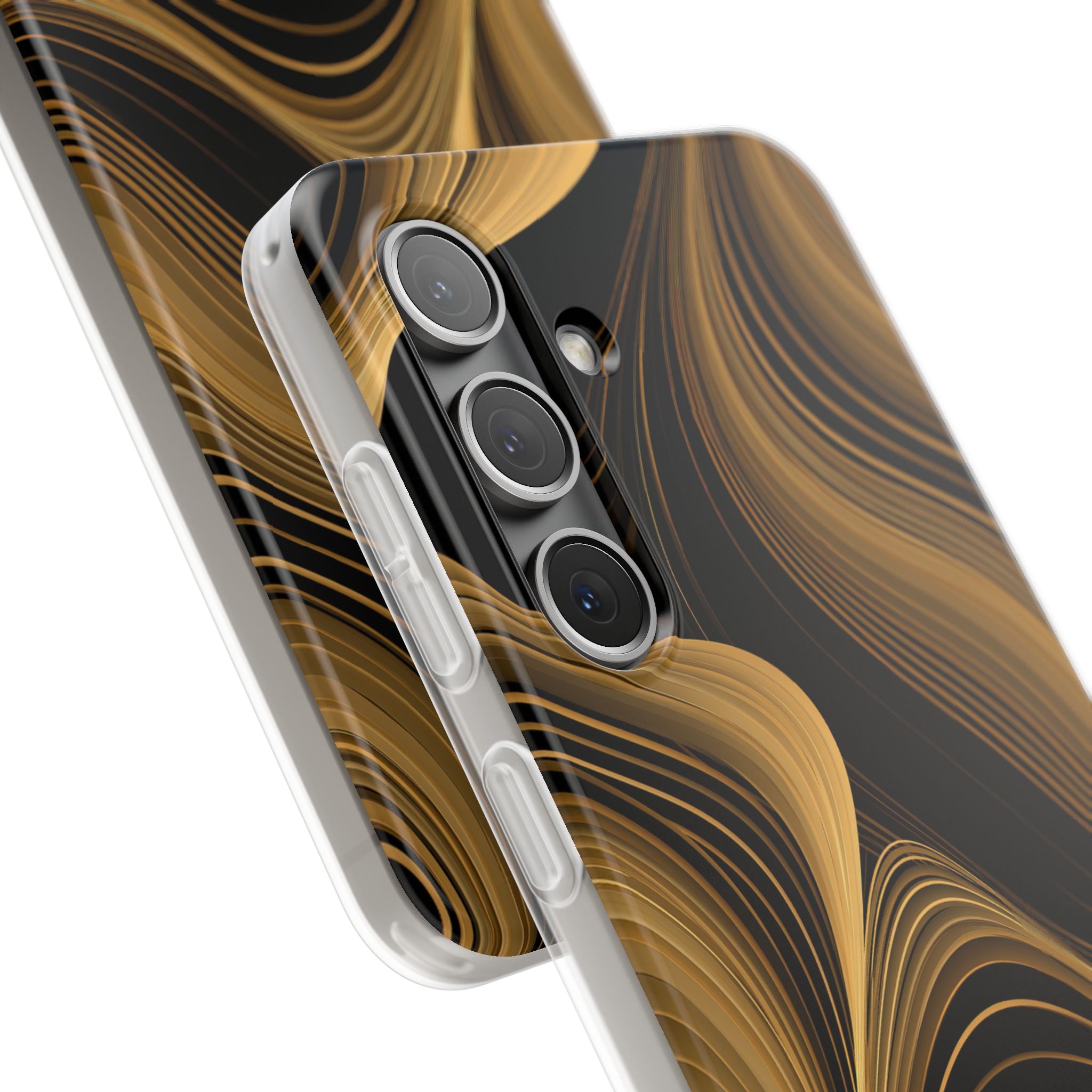 Gold Lite Phone Case for Samsung - Molten Copper Strands