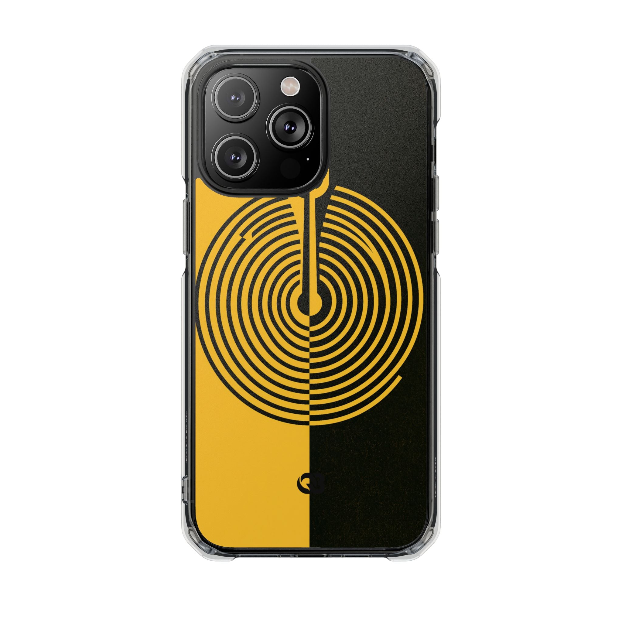 Yellow Impact MagSafe Phone Case for iPhone - Voltage Sector Pulse