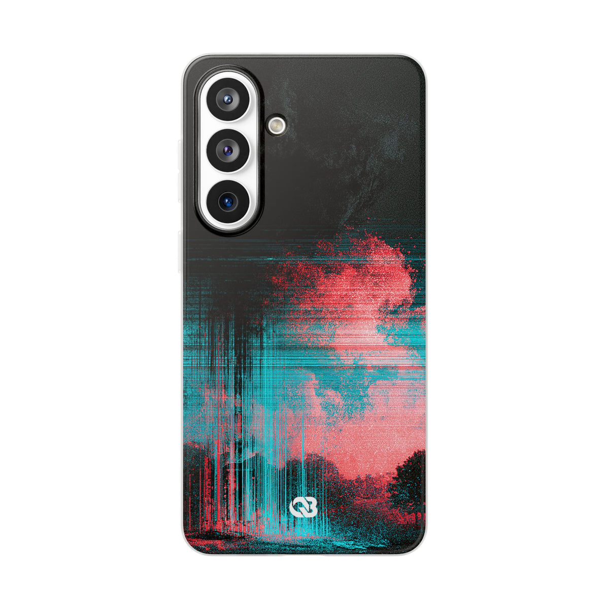 Digital Signal Drift · Lite Phone Case for Samsung · Black