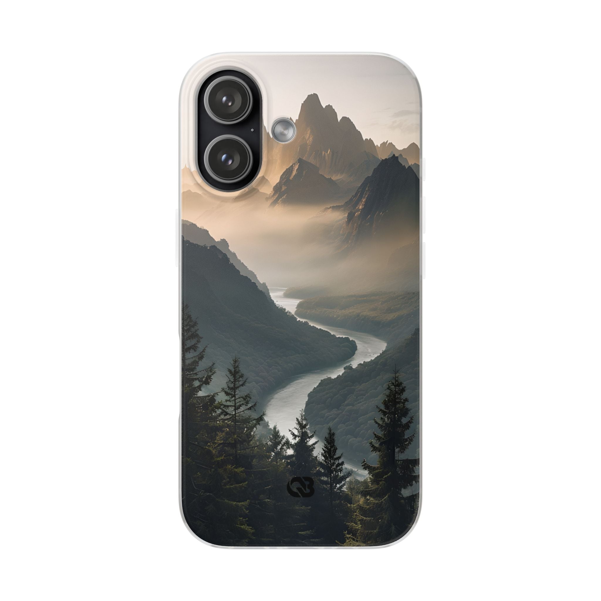 Golden Summit Valley · Soft Phone Case for iPhone