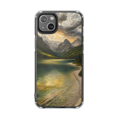 Gilded Mountain Lake · Impact Custodia per iPhone · Magsafe