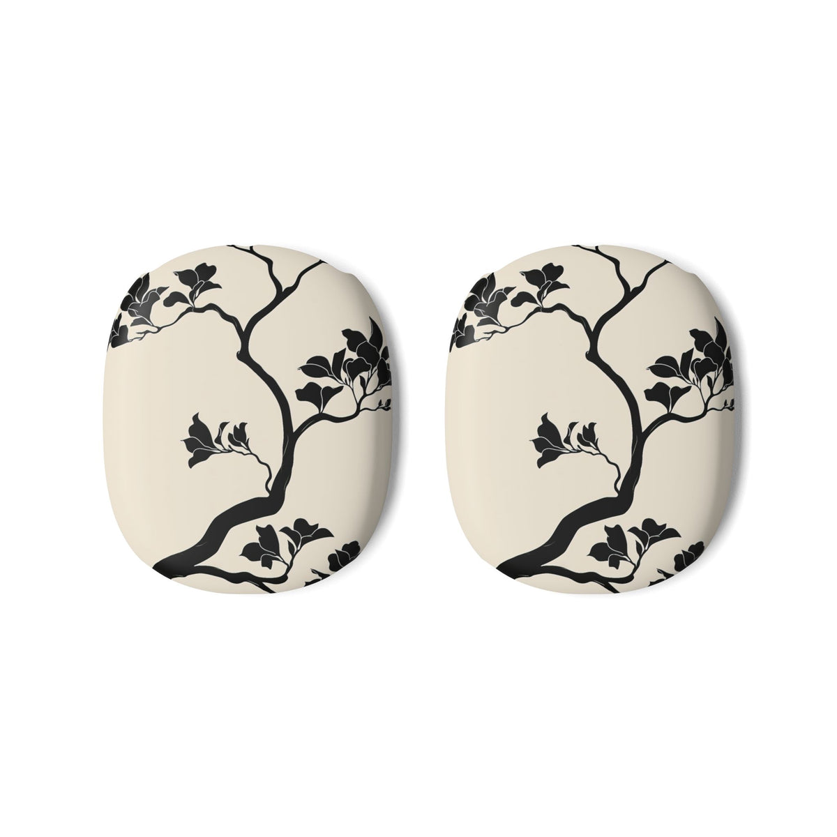 Ebony Magnolia · Hard Case for AirPods Max · Beige