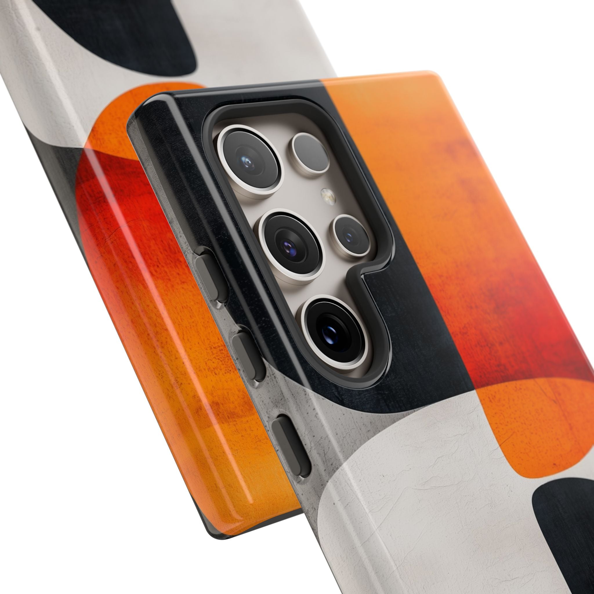 Burnt Amber Flow · Tough Phone Case for Samsung