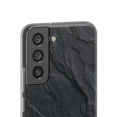 Dark Slate Strata · Lite Phone Case for Samsung · Black