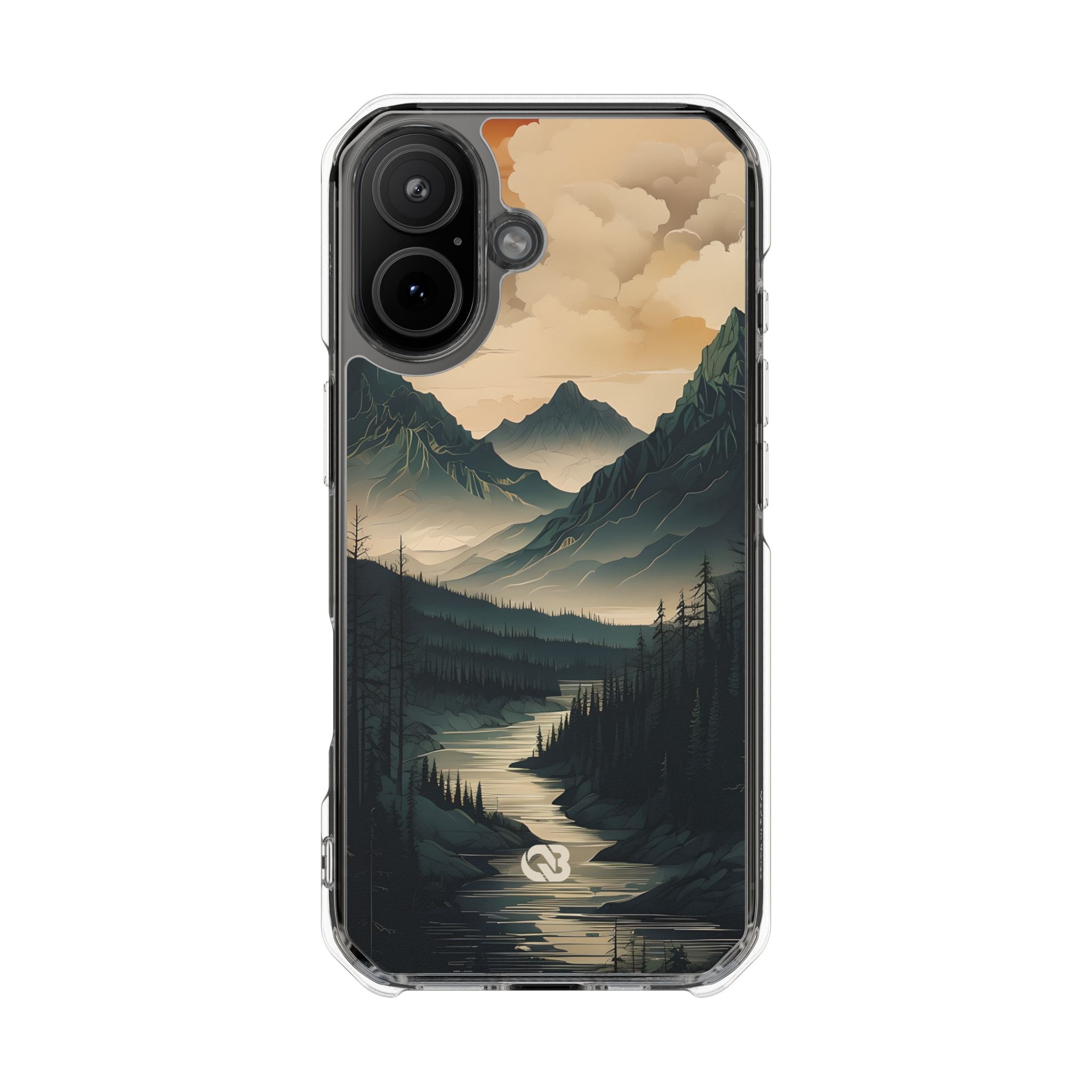 Summit River Dusk · Impact Phone Case for iPhone · Magsafe