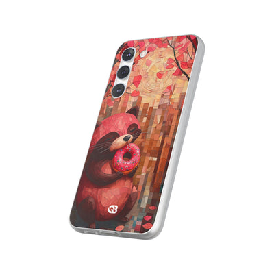 Crimson Donut Bandit · Soft Phone Case for Samsung