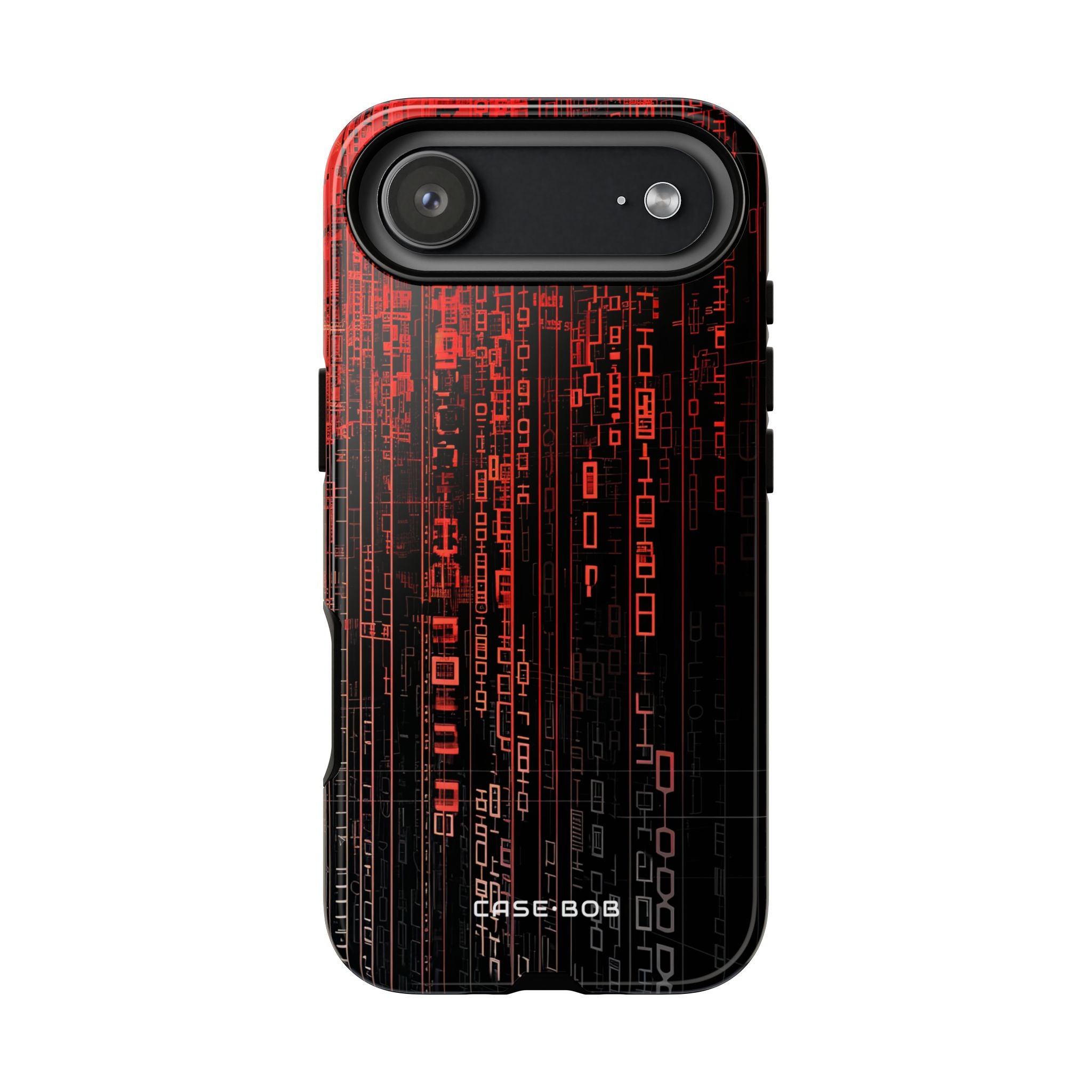 Crimson Glyphs iPhone 17 Air Case - Tough - CASE•BOB