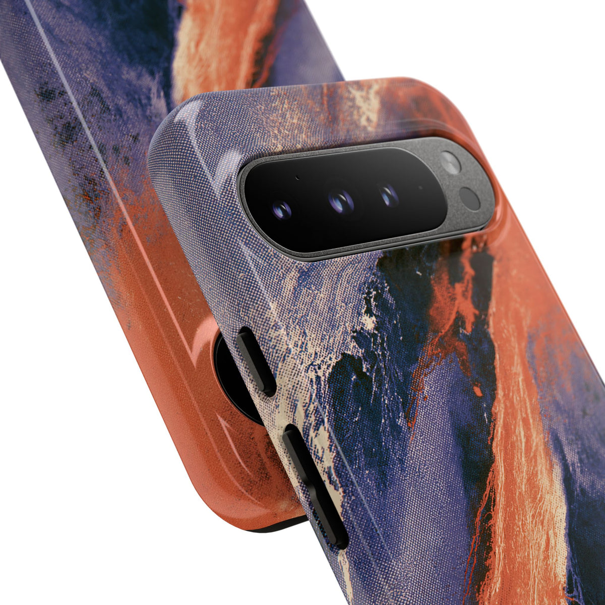 Solar Aura Drift · Tough Phone Case for Pixel ·  Orange