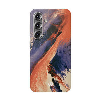 Solar Aura Drift · Lite Phone Case for Samsung · Orange