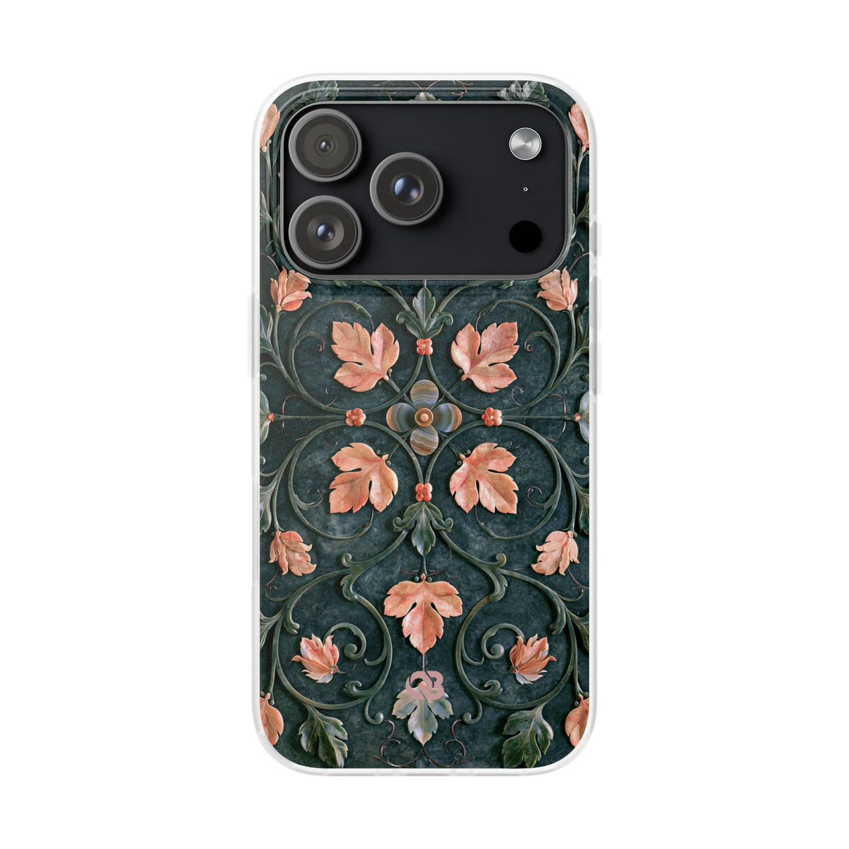 Florentine Rose Arabesque · Lite Phone Case for iPhone ·  Green