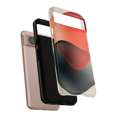 Translucent Crimson Form · Tough Phone Case for Pixel ·  Red