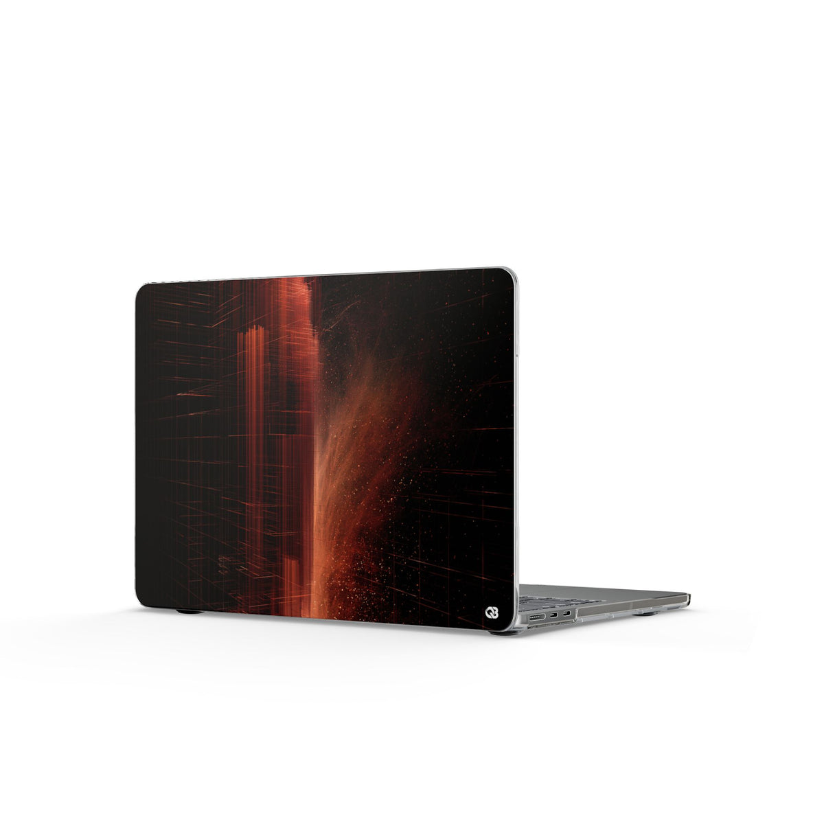 Luminous Monolith · Clear Hard Case for MacBook · Black