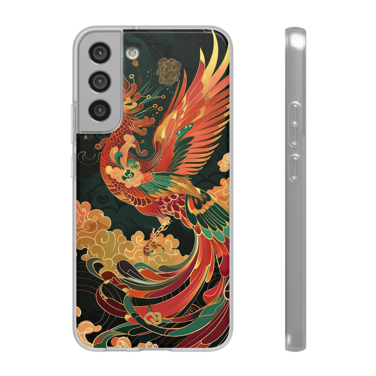 Imperial Phoenix Ascent · Lite Phone Case for Samsung · Red