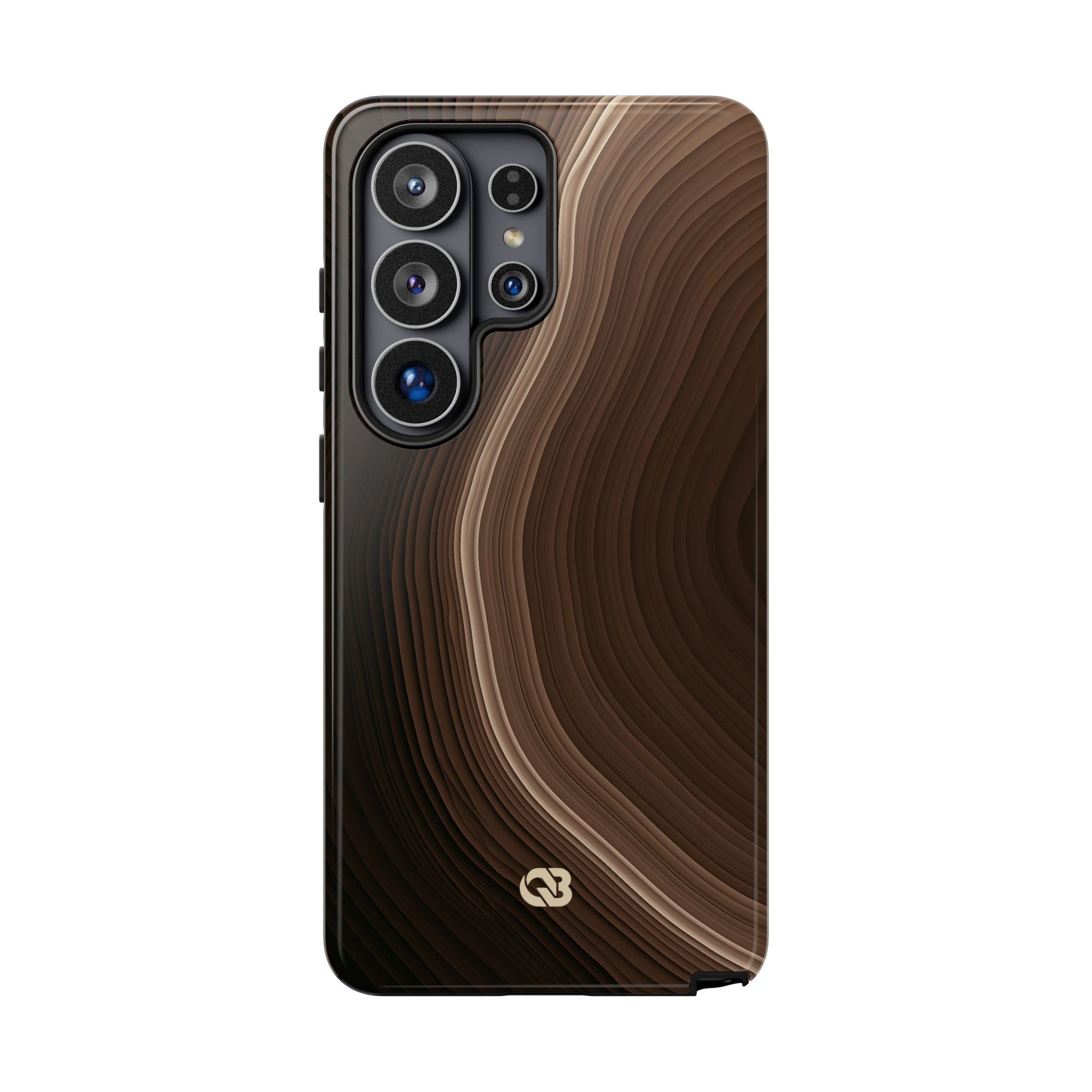 Brown Tough Phone Case for Samsung - Bronzed Canyon Relief