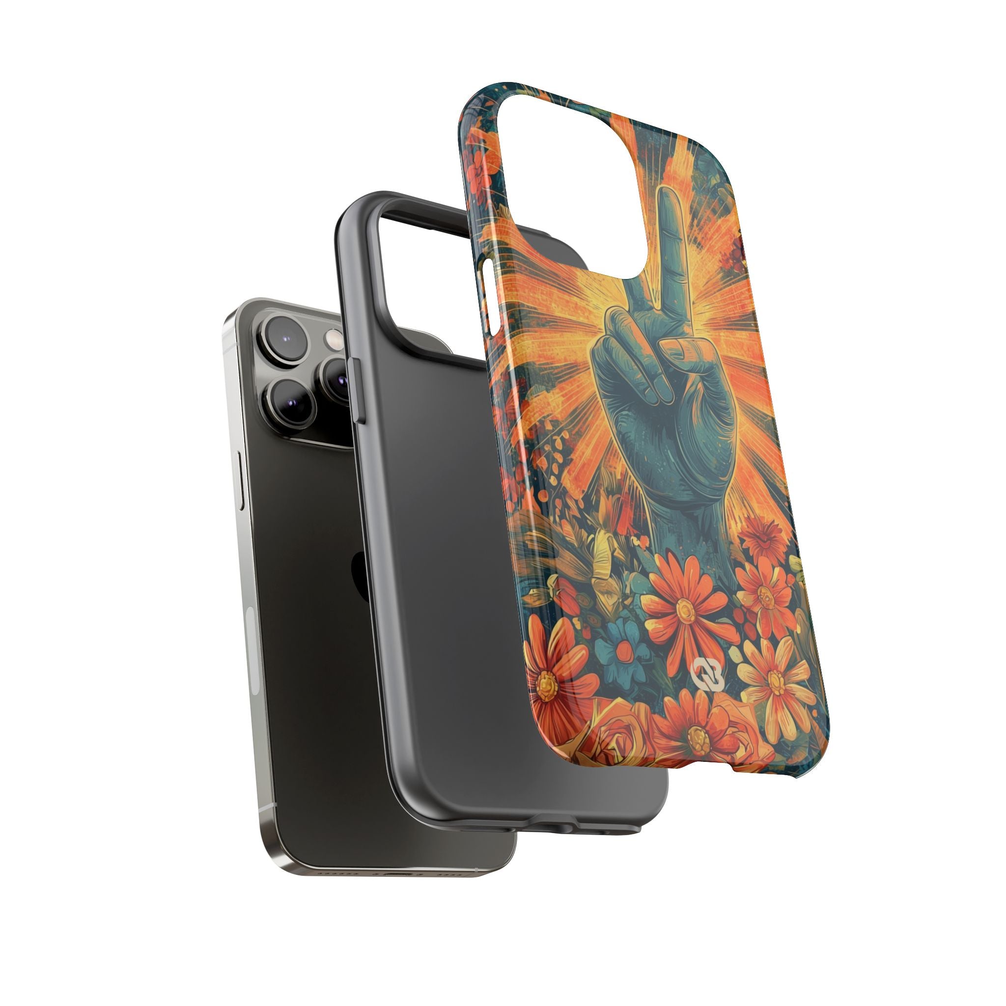 Radiant Peace Bloom · Tough Phone Case for iPhone