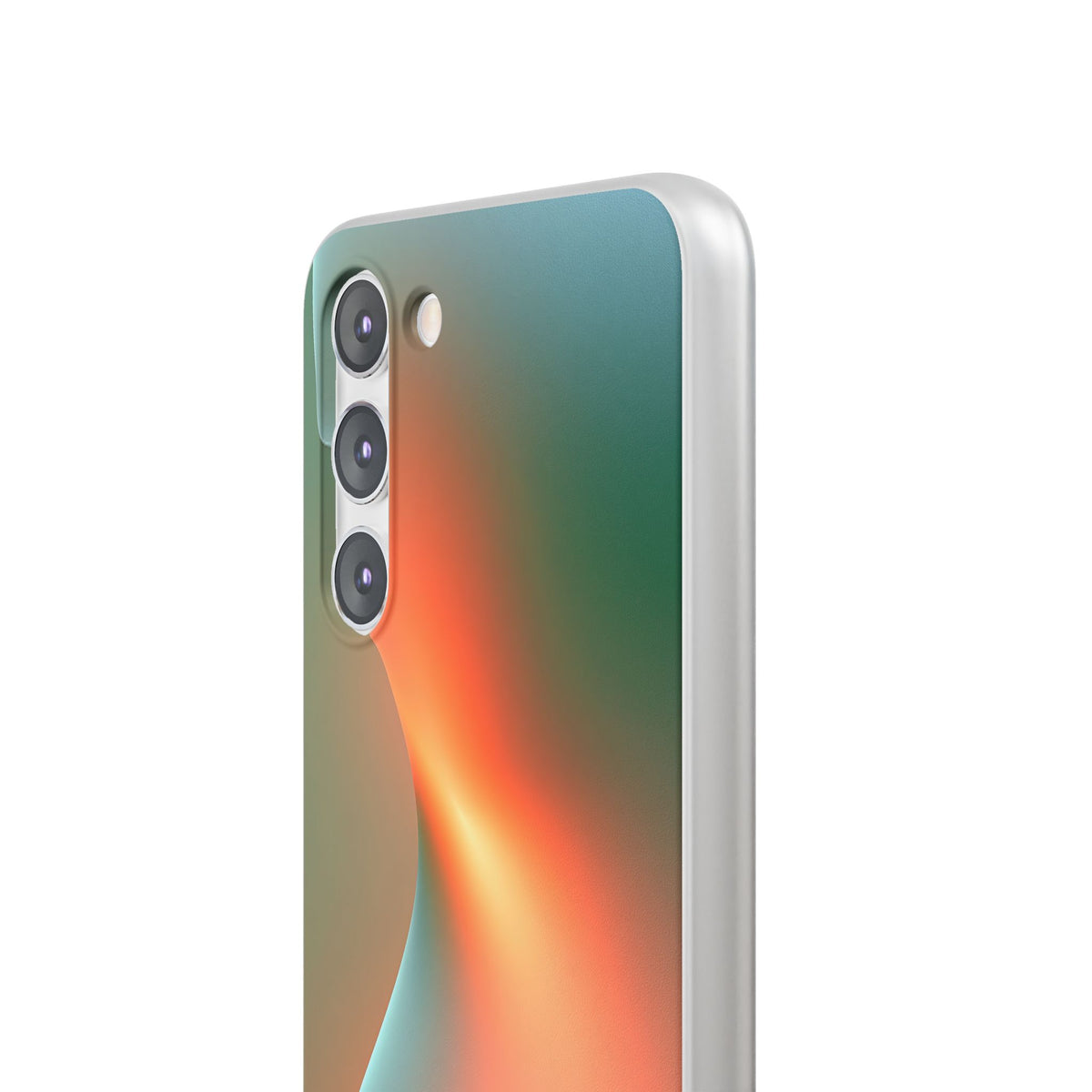 Radiant Contour · Lite Phone Case for Samsung · Orange