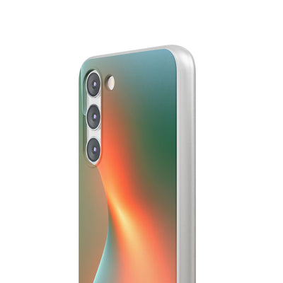 Radiant Contour · Lite Phone Case for Samsung · Orange