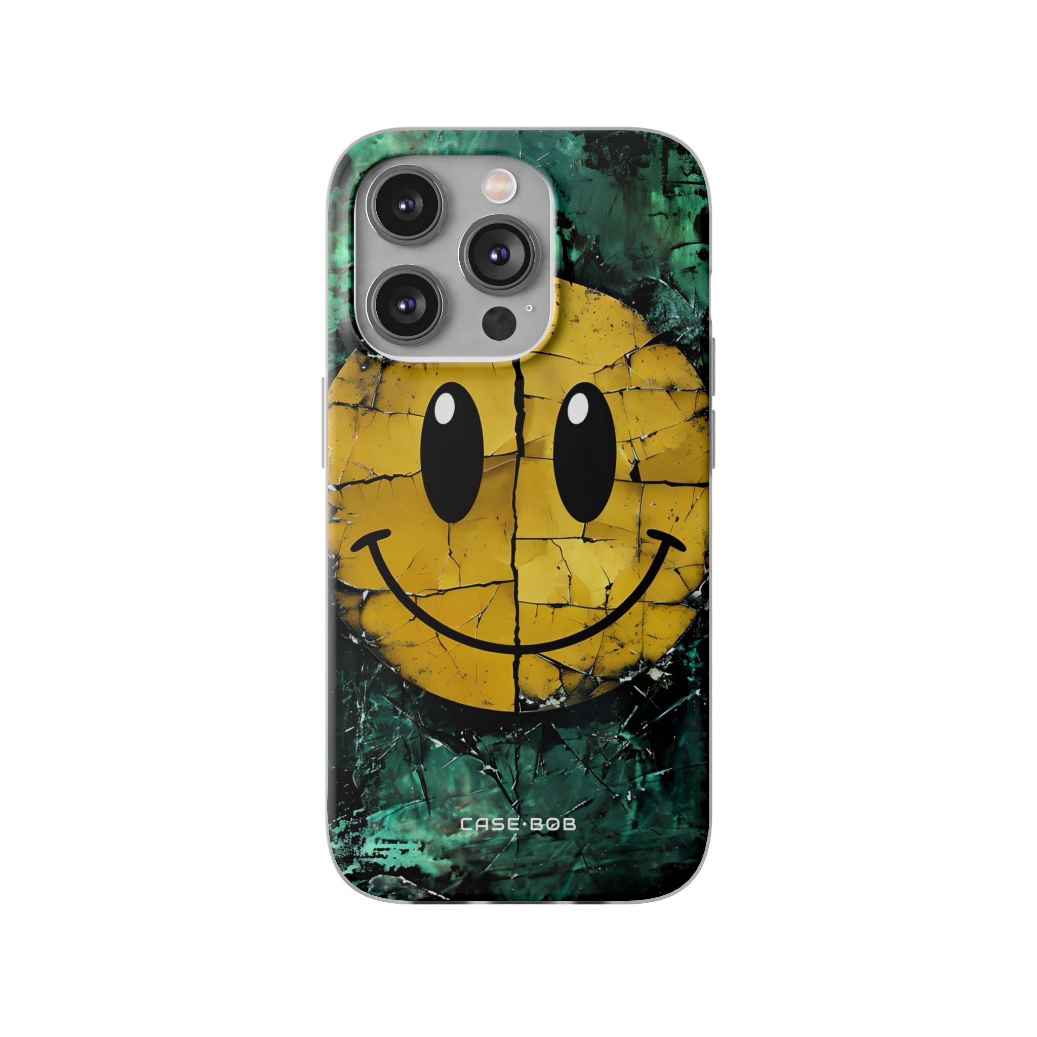 Zerbrochener Smiley iPhone 14 Pro Case - Soft
