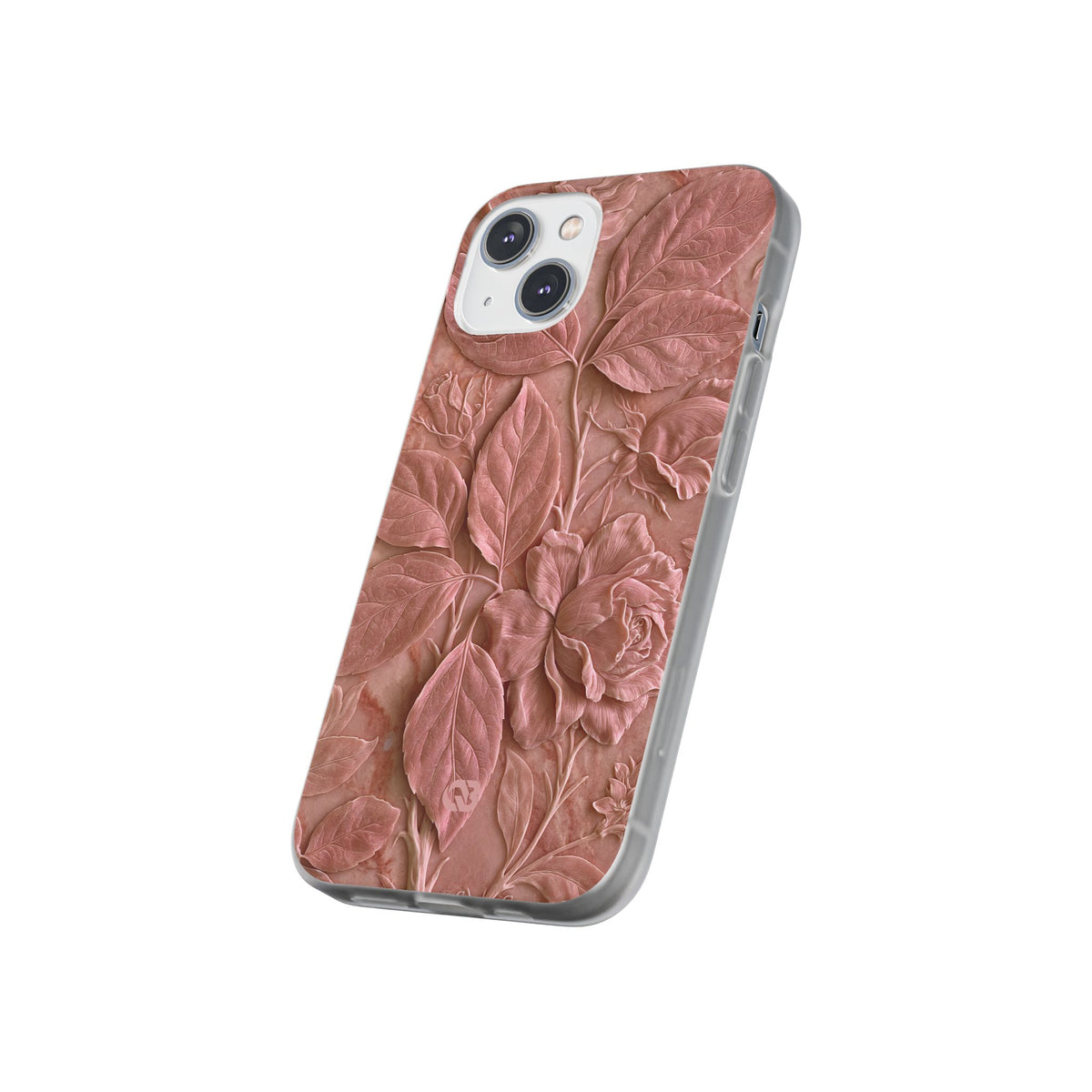 Blush Rose Relief · Lite Phone Case for iPhone ·  Pink