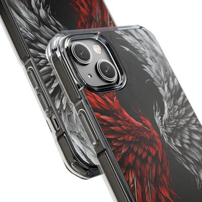 Split Crimson Wing · Impact Phone Case for iPhone · Magsafe