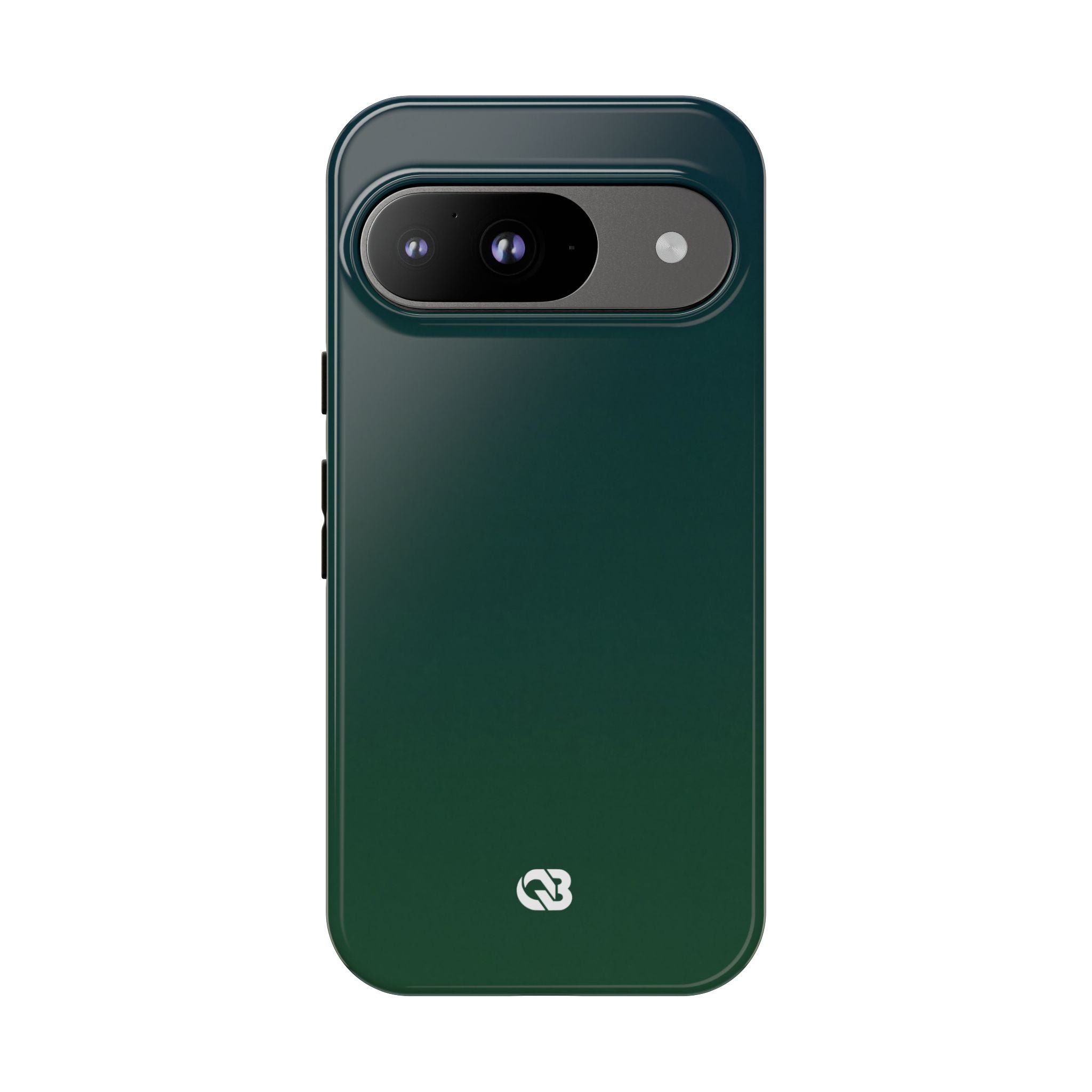 Green Tough Phone Case for Google Pixel - Midnight Pine Horizon