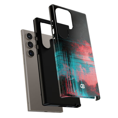 Digital Signal Drift · Tough Phone Case for Samsung · Black