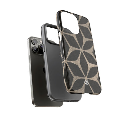 Concrete Mosaic Star · Tough Phone Case for iPhone · Black