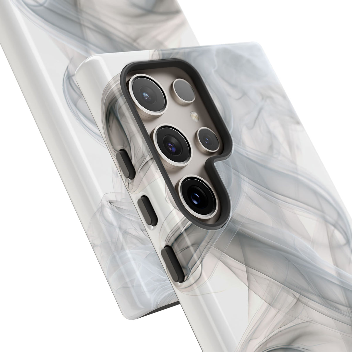 Vapor Noir · Tough Phone Case for Samsung · White