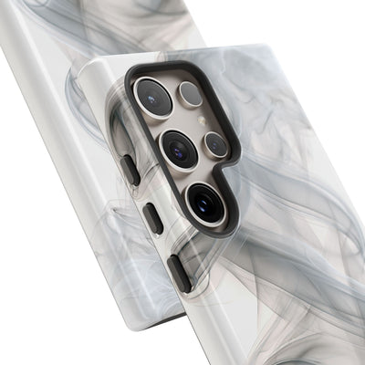 Vapor Noir · Tough Phone Case for Samsung · White