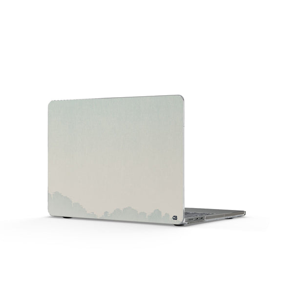 Misty Dynasty Horizon · Clear Hard Case for MacBook · Blue