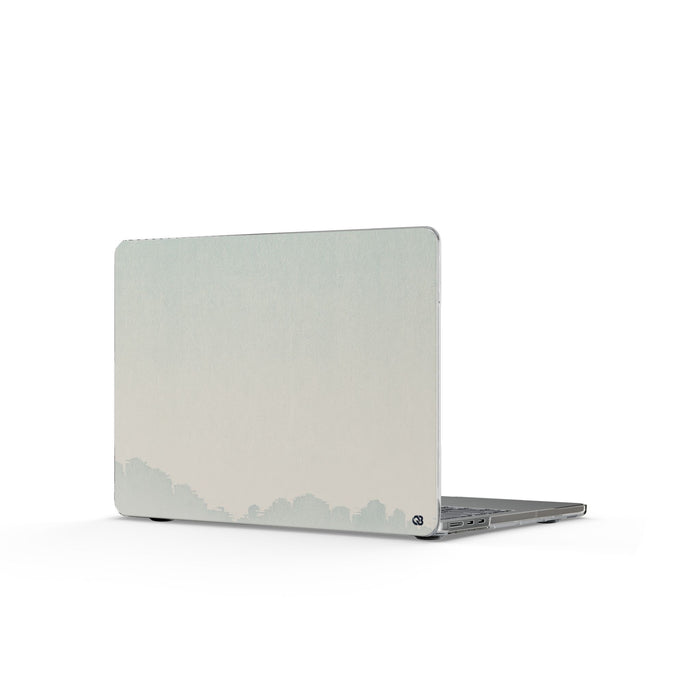 Misty Dynasty Horizon · Clear Hard Case for MacBook · Blue
