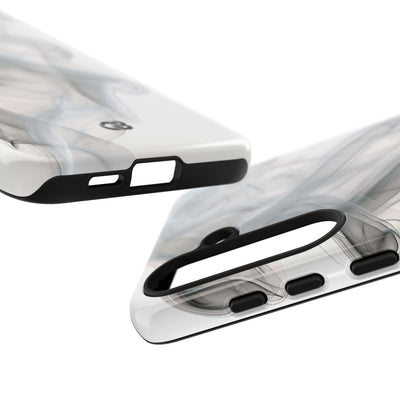Vapor Noir · Tough Phone Case for Samsung · White