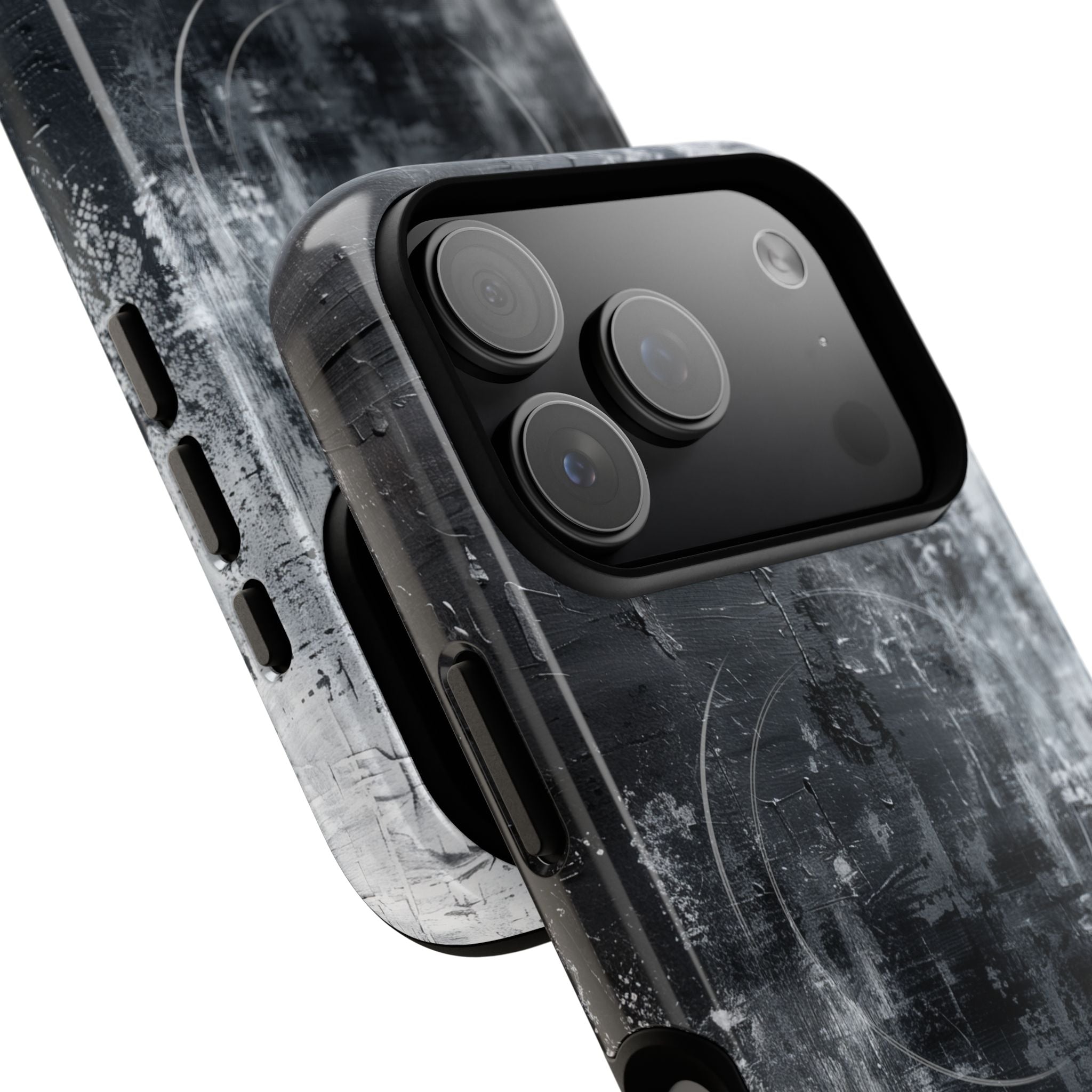 Textured Blackscape iPhone 17 Pro Case - Tough+ - CASE•BOB