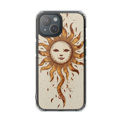 Rustic Solar Mask · Impact Phone Case for iPhone · Magsafe