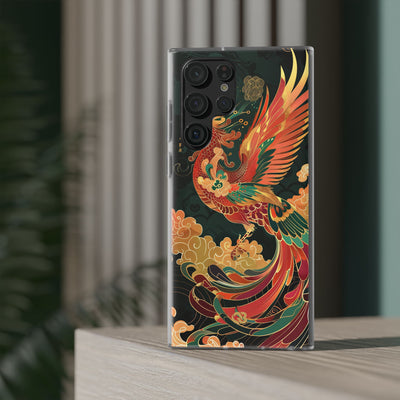 Imperial Phoenix Ascent · Lite Phone Case for Samsung · Red